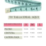 MEDIDA DE TOP CROP CUELLO EN U