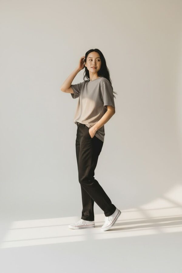 POLO 100% COLOR BEIGE OSCURO