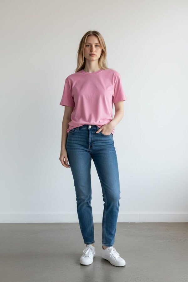 POLO 100% COLOR ROSADO